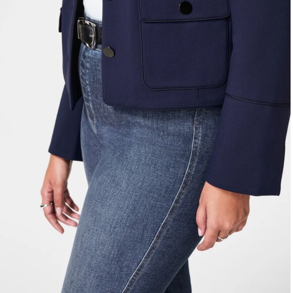 NWT Spanx Lady Jacket Navy Blue 1X - Picture 4 of 8